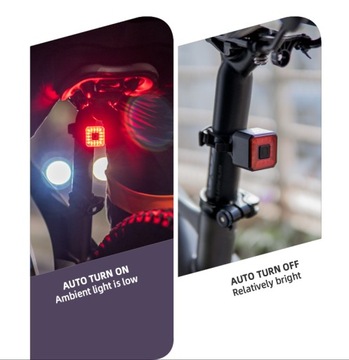 INTELINGENTA Светодиодный задний фонарь для велосипеда USB-роуд