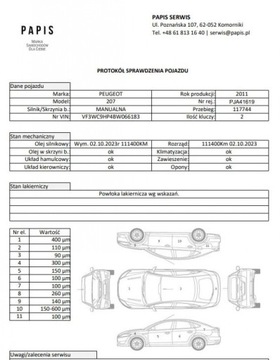Peugeot 207 Hatchback 5d 1.6 HDi FAP 92KM 2011 Peugeot 207 1.6 Diesel Klimatyzacja Tempomat I..., zdjęcie 18