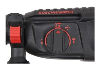 BOSCH HAMMER 800W 2.7J + ДОПОЛНИТЕЛЬНАЯ РУЧКА GBH 2-26DFR + СВЕРЛА SDS