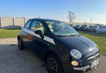 Fiat 500 II Hatchback 3d 1.2 69KM 2010 Fiat 500 1,2 Biale Wnetrze, Klimatyzacja,Bardzo Zadbany, Bezwypadkowy,Opla, zdjęcie 10