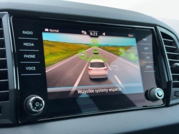 Skoda Karoq Crossover Facelifting 1.5 TSI ACT 150KM 2022 Skoda Karoq Sportline, Canton, Tryby Jazdy, Ambiente, ACC, APP 1.5 Benzyna, zdjęcie 30