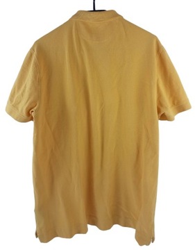 Koszulka polo MASSIMO DUTTI M Żółta