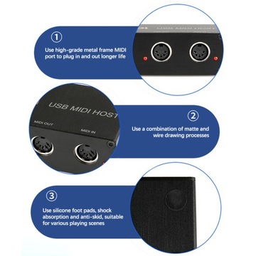 USB-MIDI-хост-гитарный эффектор, MIDI-синтезатор