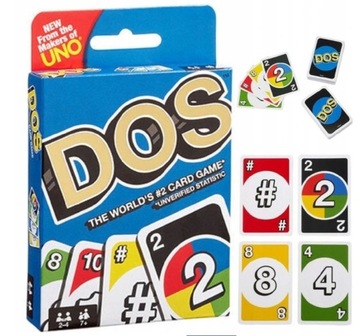 DOS CARDS, СЕМЕЙНАЯ КАРТОЧНАЯ ИГРА ДЛЯ ДЕТЕЙ