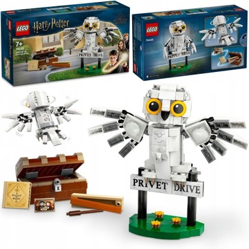 LEGO HARRY POTTER 76425 HEDWIGA Z WIZYTĄ NA UL. PRIVET DRIVE 4