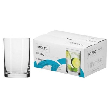 6 szklanek literatek 150 ml BASIC KROSNO