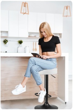 СТУЛ, ПОВОРОТНЫЙ, РЕГУЛИРУЕМЫЙ БАРНЫЙ СТУЛ, СТУЛ