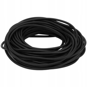 GUMOWA OPASKA LATEKSOWA RURKA 3,2MM CZARNY