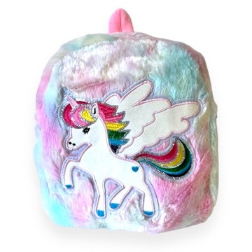 PLECAK JEDNOROŻEC UNICORN PLECACZEK Pluszowy