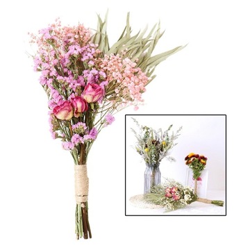 Сушеные цветы Композиции из сухоцветов Розовый