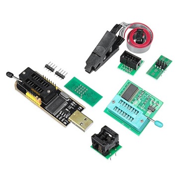 Программатор USB EEPROM BIOS CH341A, зажим SOIC8