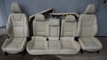 VOLVO S60 II FOTEL FOTELE PRZÓD KANAPA TYŁ SKÓRA