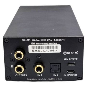 SMSL Sanskrit 10th MKII - Цифро-аналоговый преобразователь ЦАП