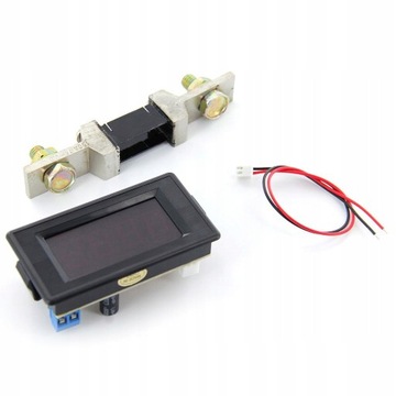 AC/DC12V-260V 150A Amperomierz Czerwony panel LED