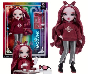 RAINBOW HIGH Shadow High Lalka SCARLET ROSE Maroon