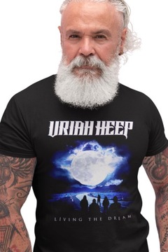 URIAH HEEP David Byron Heavy Metal Hard Rock Koszulka T-Shirt Męski L