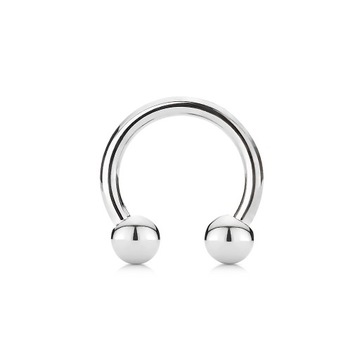 PODKOWA kolczyk 10mm 4mm warga do chrząstki septum