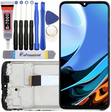 WYŚWIETLACZ Z RAMKA DO XIAOMI REDMI 9T LCD ŁATWY MONTAŻ