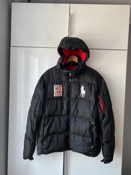 POLO RALPH LAUREN DOWNHILL 67 ALPINE KURTKA BIG PONY PUCHOWA CZARNA L