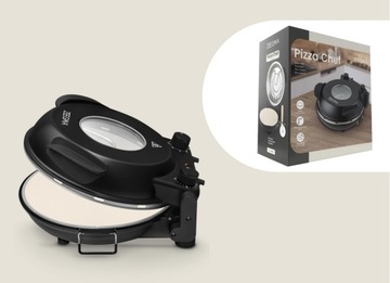 ПЕЧЬ ДЛЯ ПИЦЦЫ КАМЕННАЯ ДОМАШНЯЯ ПЕЧЬ ДЛЯ ПИЦЦЫ 400°C 1200 Вт ТЕРМОСТАТ ТАЙМЕР