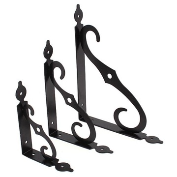 Wspornik kątownik pod półkę ozdobny 140x190x25
