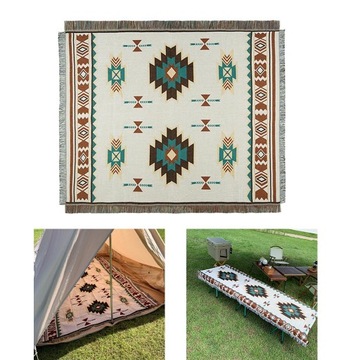 Этническое одеяло для пикника, индийский диван Навахо, 150x210см