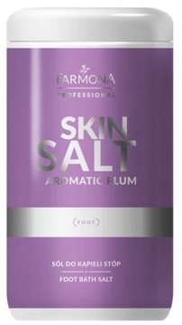 Farmona Skin Salt Aromatic Plum sól do kąpieli stóp 1400g