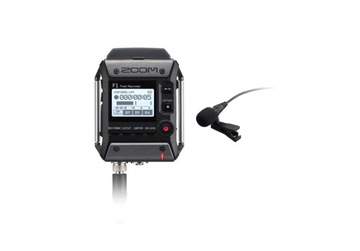 Аудиозапись Zoom F1-LP с петличным микрофоном