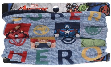 Oryginalny Marvel szalik - komin dla chłopców Avengers r . uniwersalny