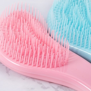 Szczotka silikonowa do włosów elastyczna grzebień