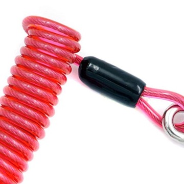 Спиральный шнурок с катушкой