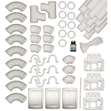 Установка УСТАНОВКА Центральный пылесос POŁUDNIE PL