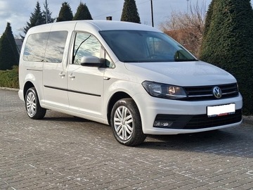 Volkswagen Caddy V Caddy 2.0 TDI 102KM 2021 Volkswagen Caddy 2.0 TDI Maxi PFRON Przewóz osoby niepełnosprawnej Inwalida, zdjęcie 1