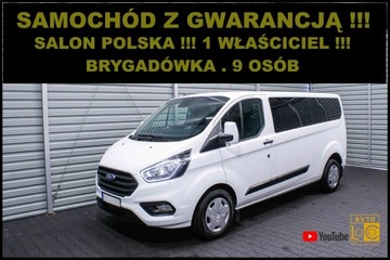 Ford Transit Custom 2021 Ford Transit Custom BRYGADÓWKA L2H1 + 9 OSÓB +