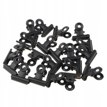 20 . 31 mm Zaciski papierowe Zacisk buldoga Zacisk