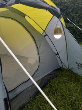 ФОНАРЬ ИНСЕКТИЦИДНАЯ ЛАМПА ОТ КОМАРОВ IPX4 БАТАРЕЯ