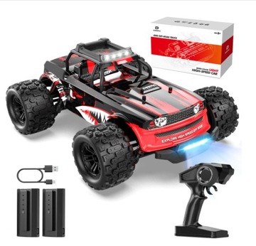 Deerc ZDALNIE STEROWANY SAMOCHÓD 1:14 RC80 KM/H MONSTER TRUCK 2,4 GhZ
