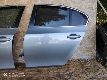 ДВЕРЬ ПРАВАЯ ЛЕВАЯ ПЕРЕДНЯЯ ЗАДНЯЯ BMW E60 SILBER GRAU MET
