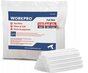 Wkład klejowy do pistoletu 100 szt 11 mm x 100 mm