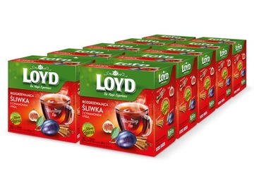 Zimowa Herbata Rozgrzewająca Śliwka Figa Imbir Cynamon Lukrecja 20 T. LOYD