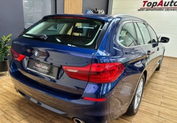 BMW Seria 5 G30-G31 Touring 520d 190KM 2018 BMW Seria 5 2.0D 190KM navi gwarancja LED AUTOMAT bezwypadkowy, zdjęcie 7