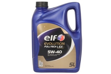 Olej silnikowy ELF EVO FULLTECH LSX 5W40 5L