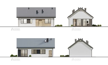 Projekt domu Pióro Architekci-21 Wersja podstawowa
