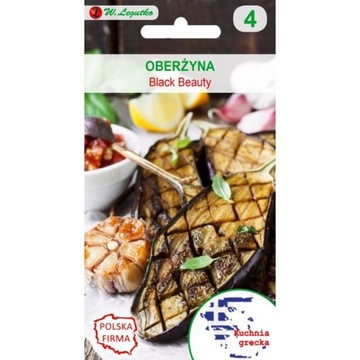 BAKŁAŻAN OBERŻYNA BLACK BEAUTY NASIONA LEGUTKO