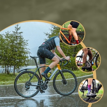 Крыло велосипеда MTB Road Gravel, быстрая сборка 26-29 ROCKBROS FK-899/2 ЗАДНЕЕ