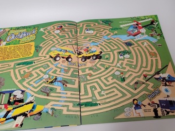 Журнал Lego Mania 1997 / Плакат Western Town Castle Fright Knights