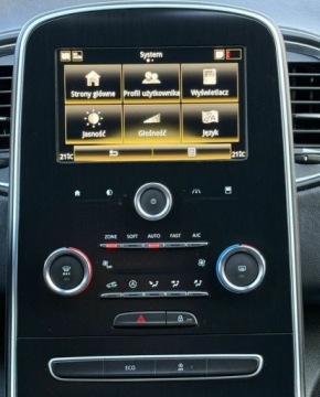 Renault Scenic IV 1.3 Energy TCe 140KM 2019 Renault Scenic Navi, czujniki park., 22 tys km 1.3 Benzyna 140KM, zdjęcie 8