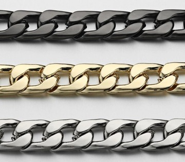 ТОЛСТАЯ ЦЕПОЧКА ДЛЯ БРЮК ХИП-ХОП, ЧЕРНАЯ, ДЛЯ ЧАСОВ