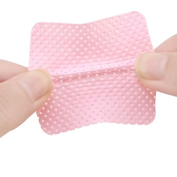 Ватные диски DUST-FREE, розовые, 180 шт.