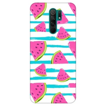 Etui do Xiaomi Redmi 9 Różowe Pink wzory